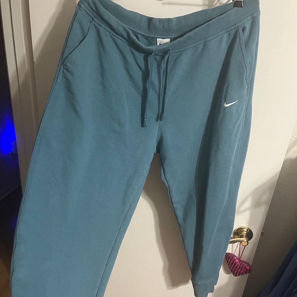 Nike Teal Blue Jogger Sweatpants